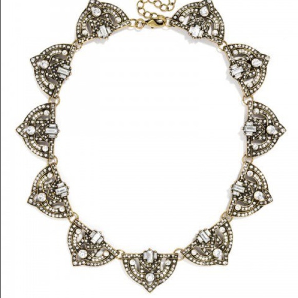 BaubleBar Crystal Zelda Collar Necklace